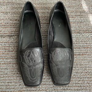 Clarks Black loafers - Black - Size 9